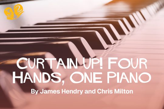 A piano photographed from close to the keys, looking down the length of the piano.