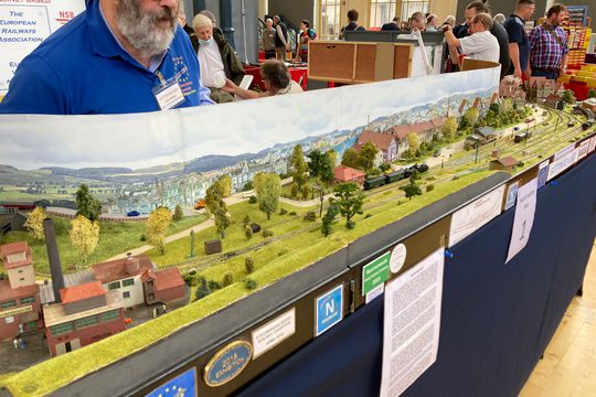 Model trains and villages.