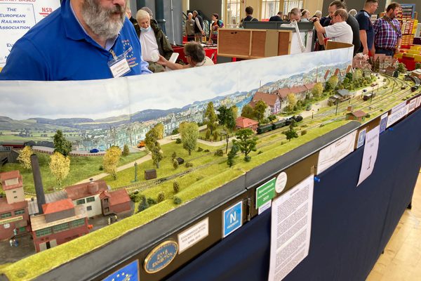 Model trains and villages.