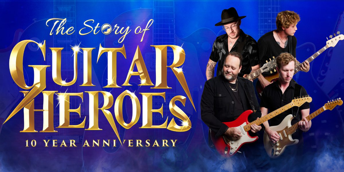 The Story of Guitar Heroes Graphic